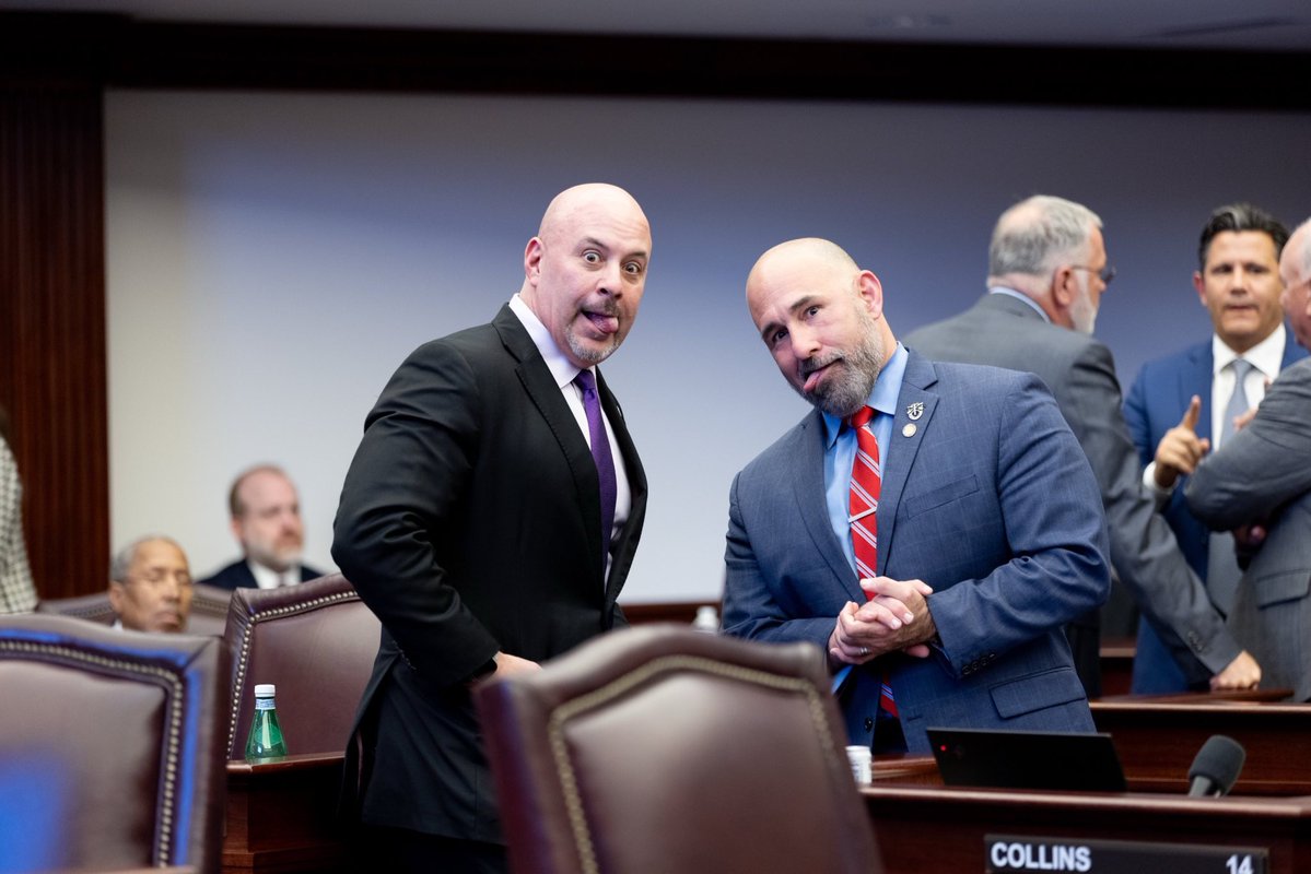 JayCollinsFL's tweet image. Congratulations to @GovGoneWild on being selected by @GovRonDeSantis to serve as Florida’s next CFO!
A strong choice to safeguard taxpayer dollars and keep Florida free and fiscally sound.