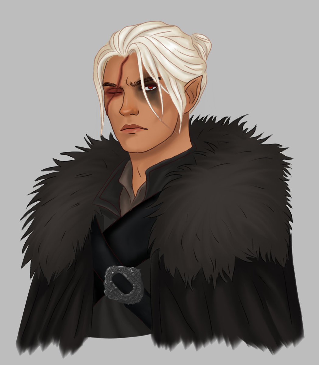 Old drawing I made in my phone for a dnd campaign that never happened 🫣