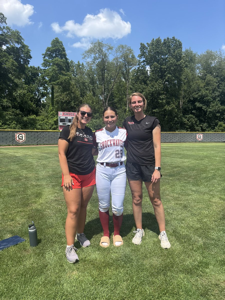 Had a great day at the <a href="/GC__Softball/">Grace College Softball</a> camp yesterday! I loved being back on campus and getting the opportunity to meet Coach Jones and talk to some of the girls. Also loved going on a mini tour after the camp! <a href="/AcceleratedFas1/">Accelerated Fastpitch Academy</a> <a href="/ShockwavesSB/">Indiana Shockwaves</a> <a href="/PrairieSoftball/">CP Softball</a>