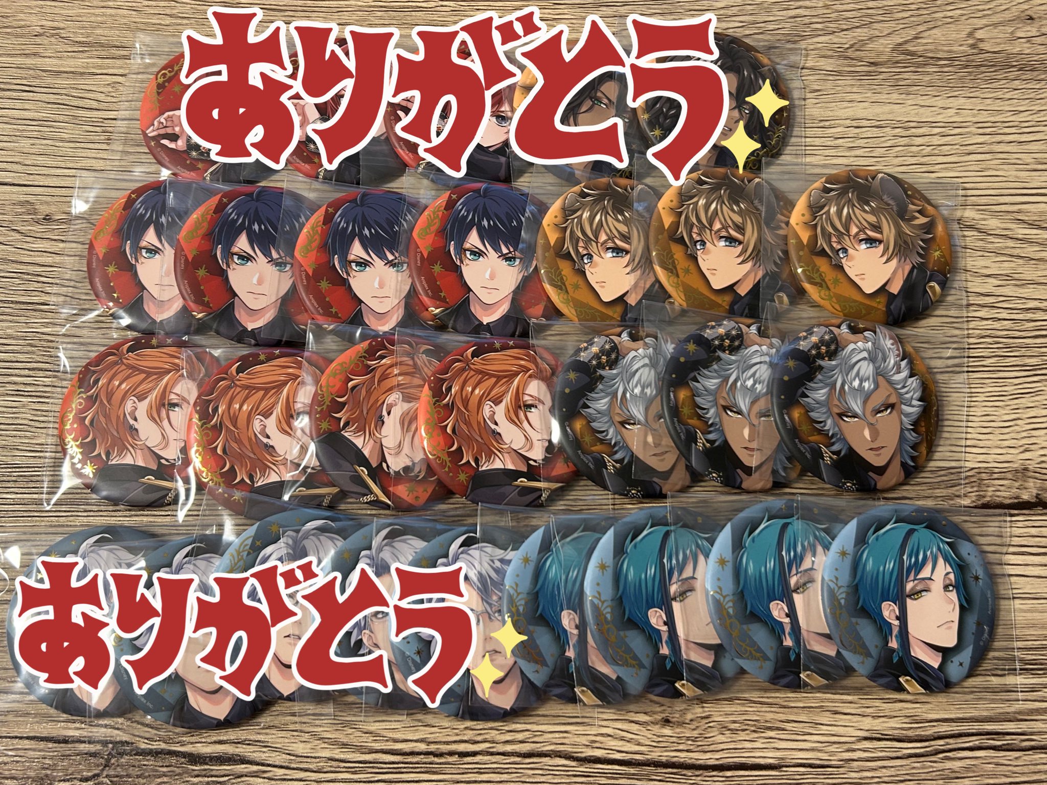 ツイステ　ラギー　缶バッジ　10個　ポップアップ　5周年　ブレイジングジュエル ツイステ ラギー 缶バッジ 10個 ポップアップ 5周年