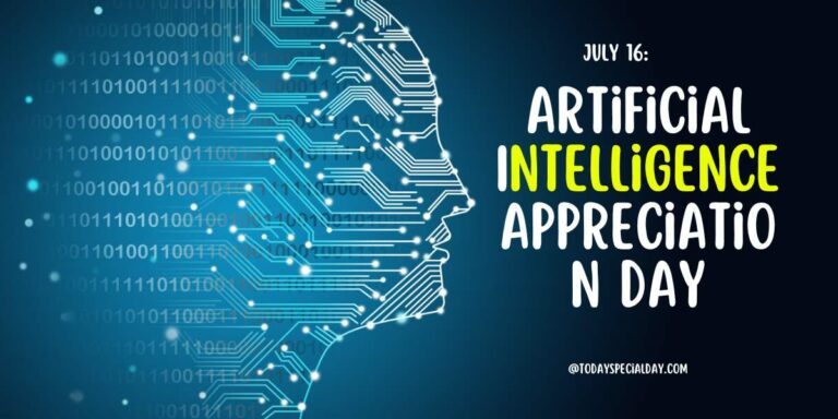 Happy "Artificial Intelligence Appreciation Day" - celebrated on July 16 each year to honor the contributions of #AI technology and raise awareness about its impact on society.