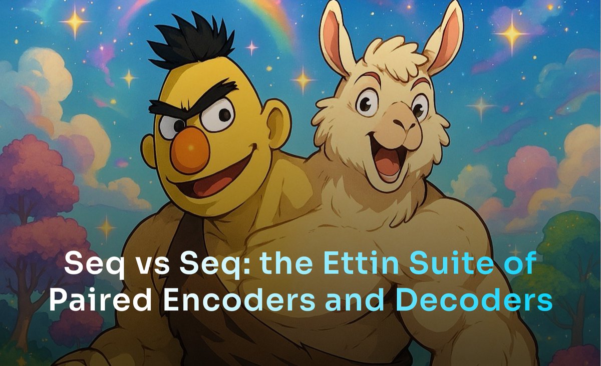 🤔 Have you ever wondered how good ModernBERT is compared to decoders like Llama?

We made an open-data version of ModernBERT and used the same recipe for encoders and decoders.

Turns out, our encoder model beat ModernBERT and our decoder model beats Llama 3.2 / SmolLM2 🤯

🧵