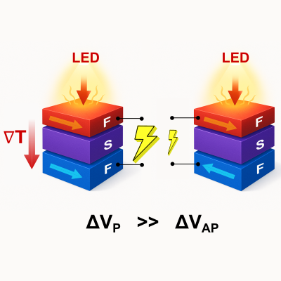 Researchers demonstrate a thermoelectric spin valve that operates at cryogenic temperatures using a ferromagnet/superconductor/ferromagnet heterojunction based on commercially-available materials.

go.aps.org/3IOpM9p