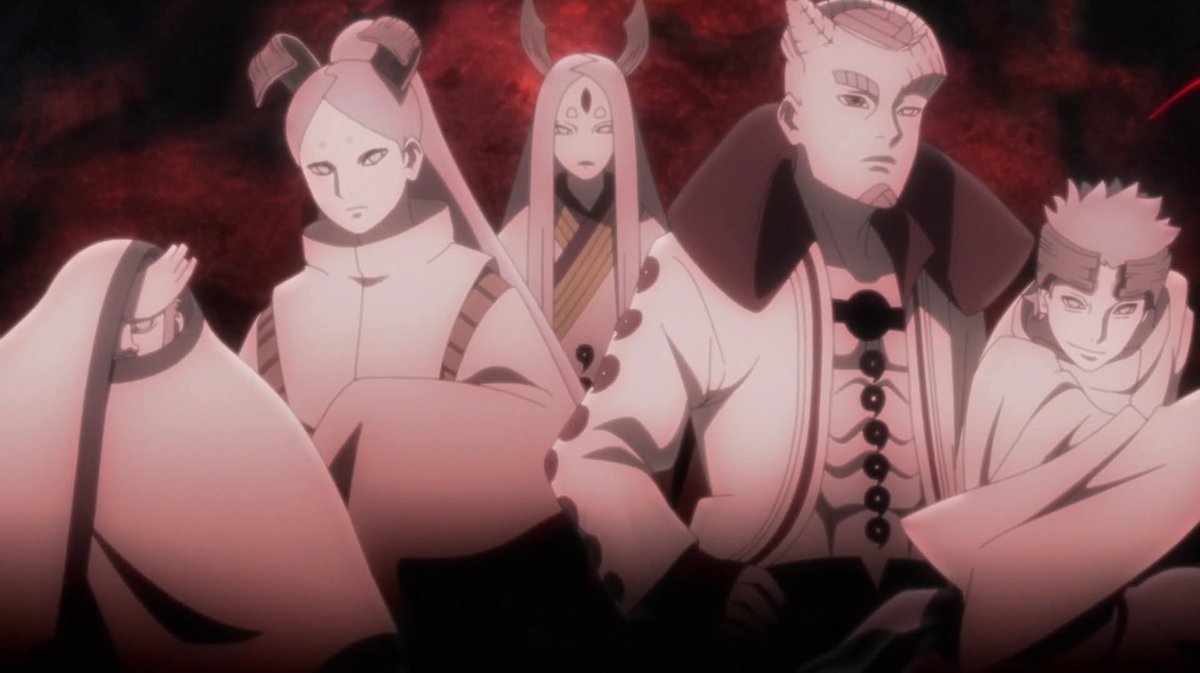 RFurtive49432's tweet image. Thread Despite the changing balance of power and the emergence of stronger foes like the Shinjū and the Ōtsutsuki, Ikemoto did a great job utilizing Sarada’s character to keep her relevant to the events.