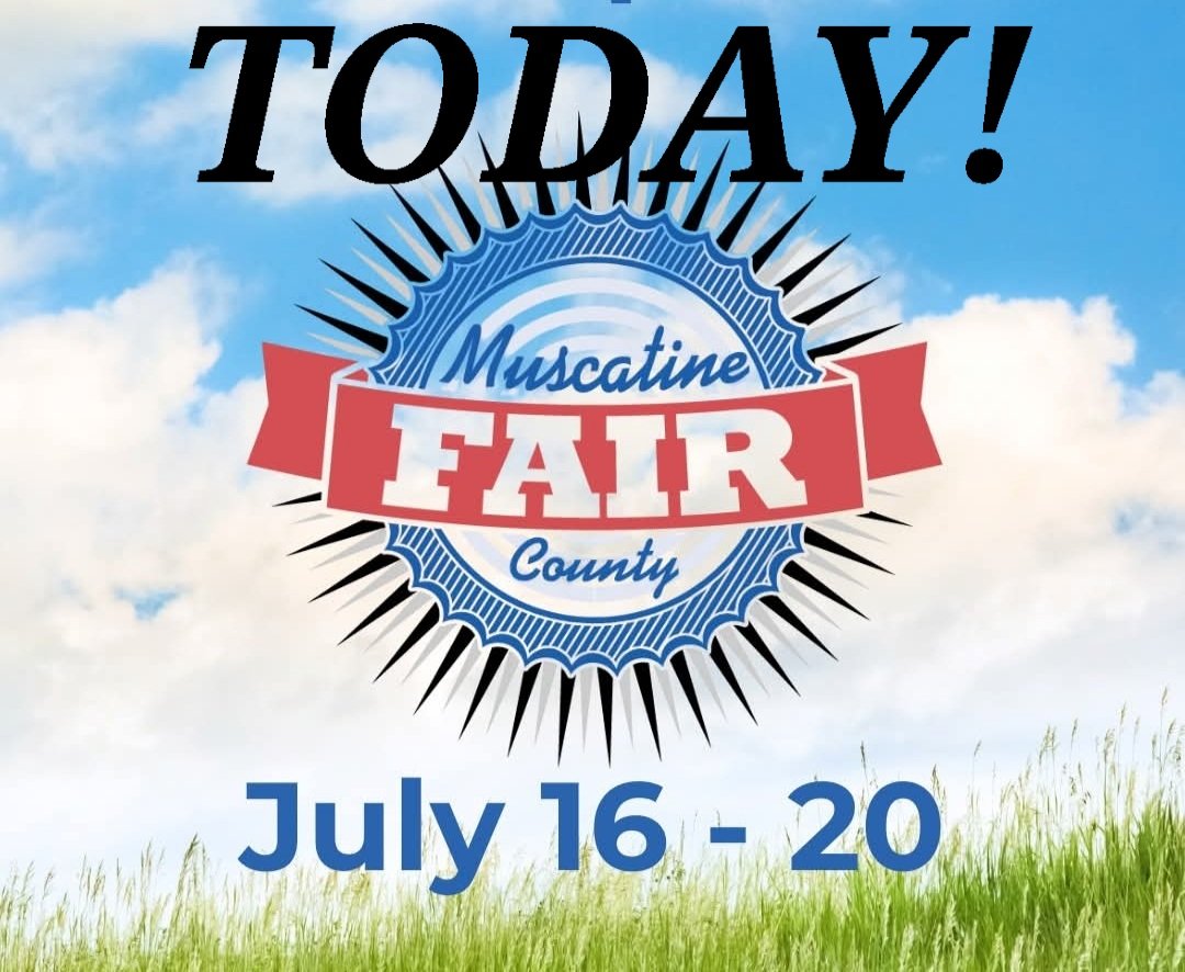 The <a href="/MuscatineCoFair/">Muscatine County Fair</a> Starts Today!