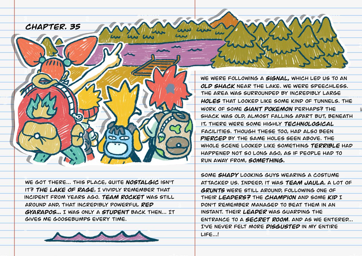 alexacedo's tweet image. 📖PECULIARITY POKEMON 📖
Chapter 35. The Wrecked Lab