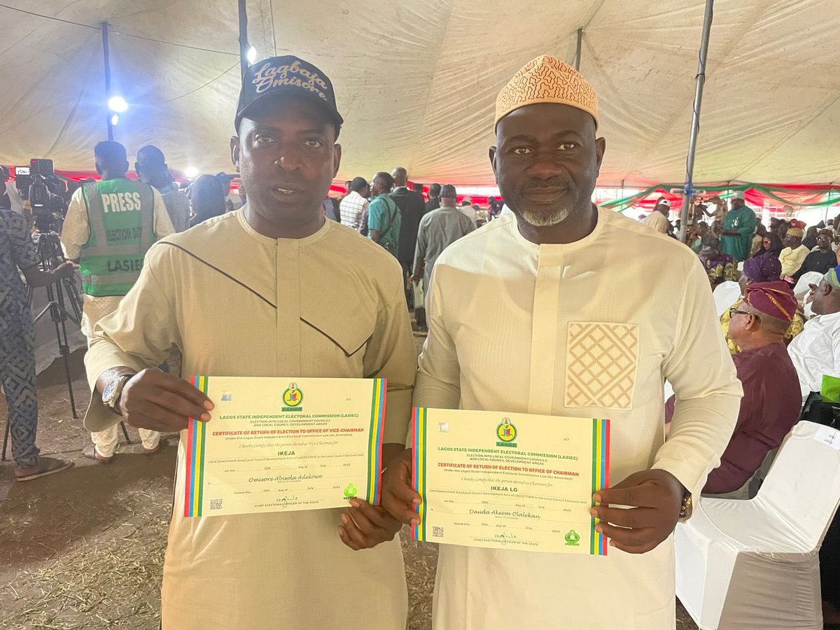 Ikeja! Congratulations Egbon Omisore!