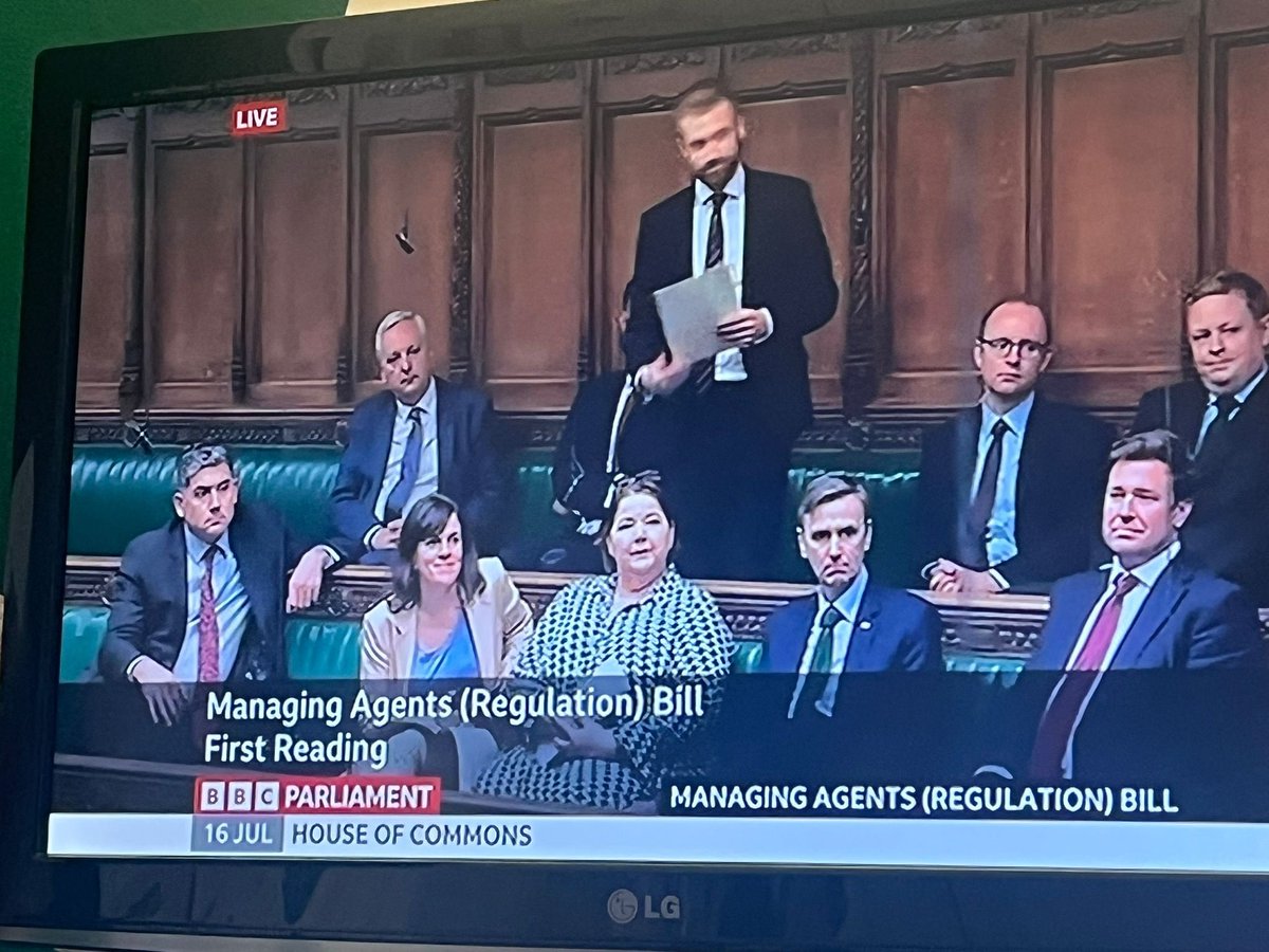 Steve Race MP 💙💛 (@steveracemp) on Twitter photo V proud to support my friend <a href="/DannyBeales/">Danny Beales MP</a> in the chamber as he presented his Bill calling for regulation of management agents.
Many #leaseholders in #Exeter are being ripped off, having their accounts mismanaged, or suffering from no repairs or servicing.
It’s got to stop. V proud to support my friend <a href="/DannyBeales/">Danny Beales MP</a> in the chamber as he presented his Bill calling for regulation of management agents.
Many #leaseholders in #Exeter are being ripped off, having their accounts mismanaged, or suffering from no repairs or servicing.
It’s got to stop.