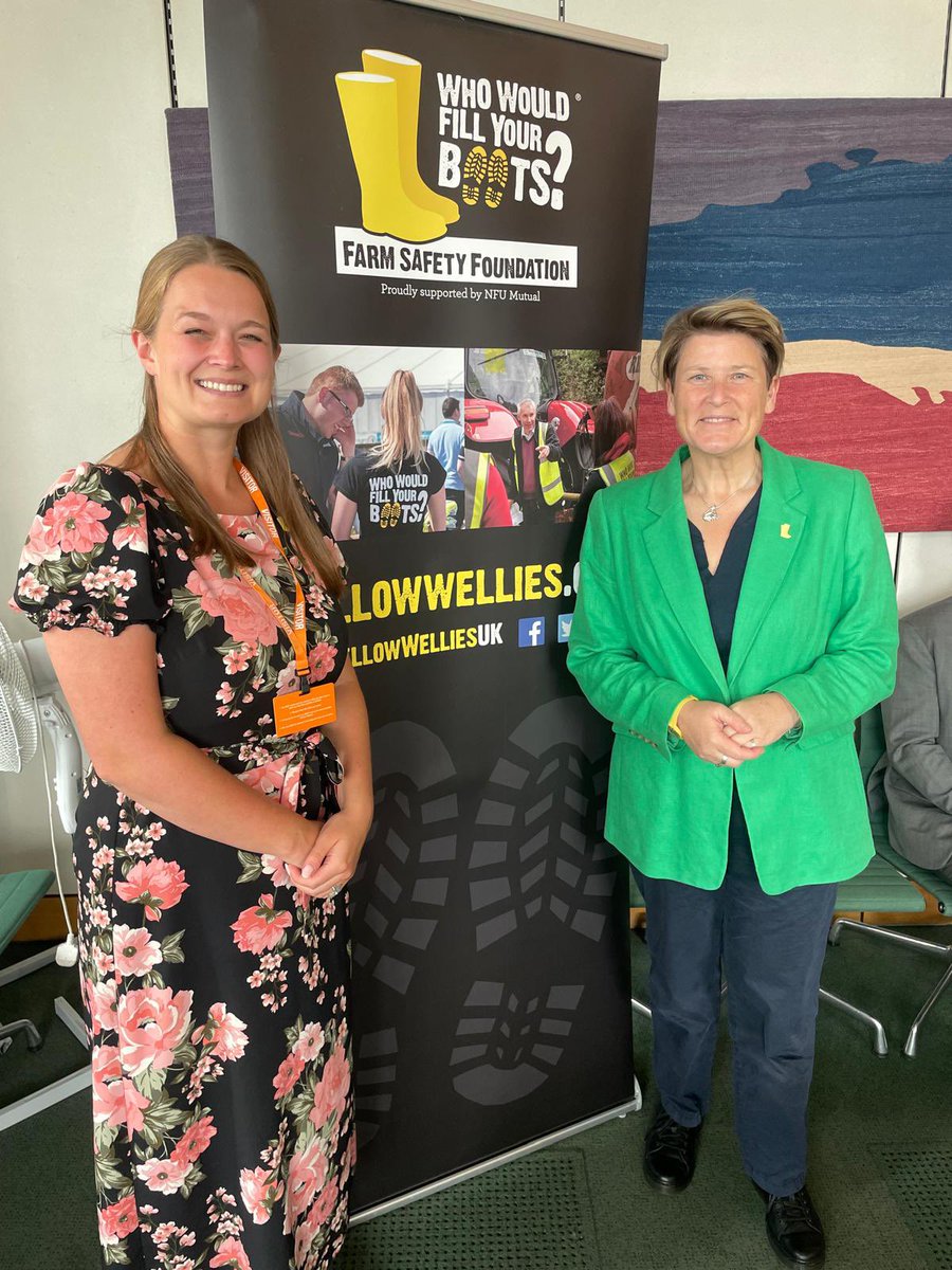 yellowwelliesuk's tweet image. We’ve had an absolutely fantastic day in Westminster for our #FarmSafetyWeek drop in session. Thank you so much @SarahDykeLD for hosting us and to everyone who stopped by to find out more. 💛