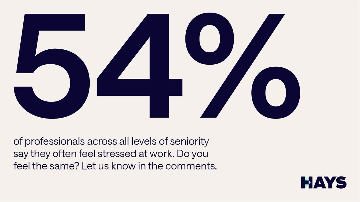 Our latest article offers five quick tips to improve your #workplace #wellbeing. From learning to say no (without the guilt) to small wins that can boost your mood, it’s packed with smart strategies you’ll actually want to use. Check it out: hays.co.uk/career-advice/…