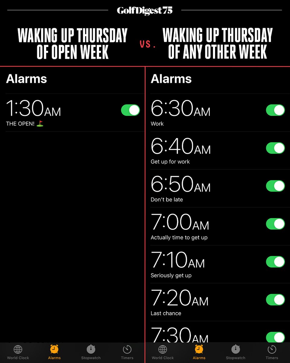 Who's waking up early? ⏰