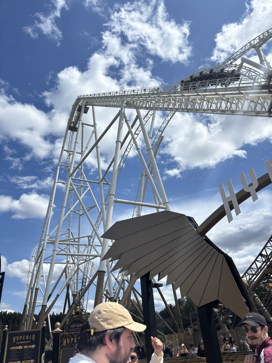 Rode hyperia twice at thorpe park its fucking sick LOL