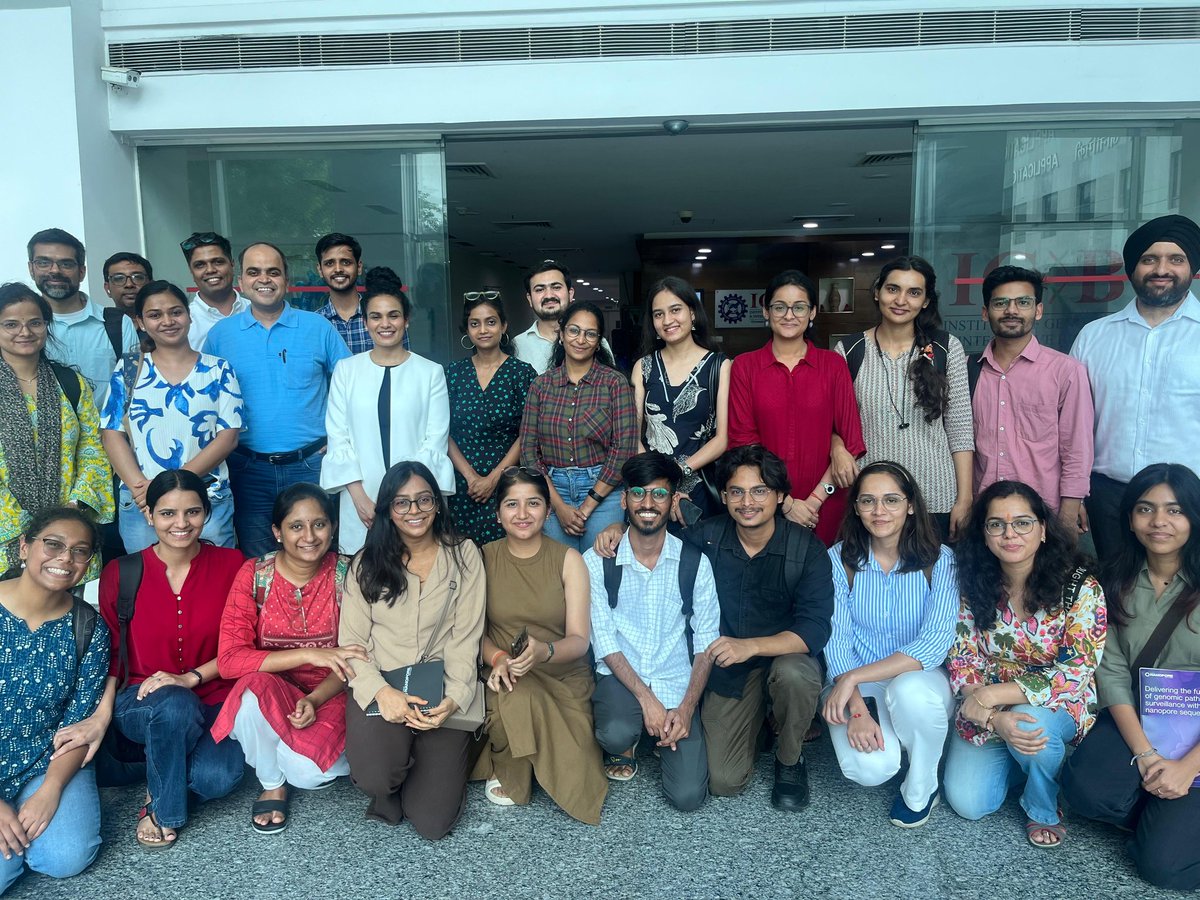 The <a href="/IGIBSocial/">CSIR-IGIB</a> - <a href="/nanopore/">Oxford Nanopore</a> Tech Day was made successful with team effort of the #INGENHOPE Lab who are passionate about spreading Genomics to new areas for new people for new questions. Thank you mates.....
