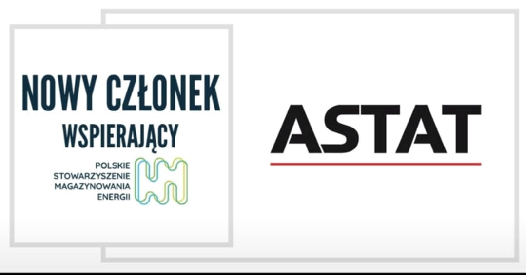 🎉 Witamy na pokładzie! 🎉
Z ogromną radością informujemy, że do grona członków Polskiego Stowarzyszenia Magazynowania Energii (<a href="/psmeorg/">Polskie Stowarzyszenie Magazynowania Energii</a> ) dołączyła Grupa ASTAT
Cieszymy się, że dołącza do nas tak prężnie działająca, polska firma z przeszło 30 letnim doświadczeniem
