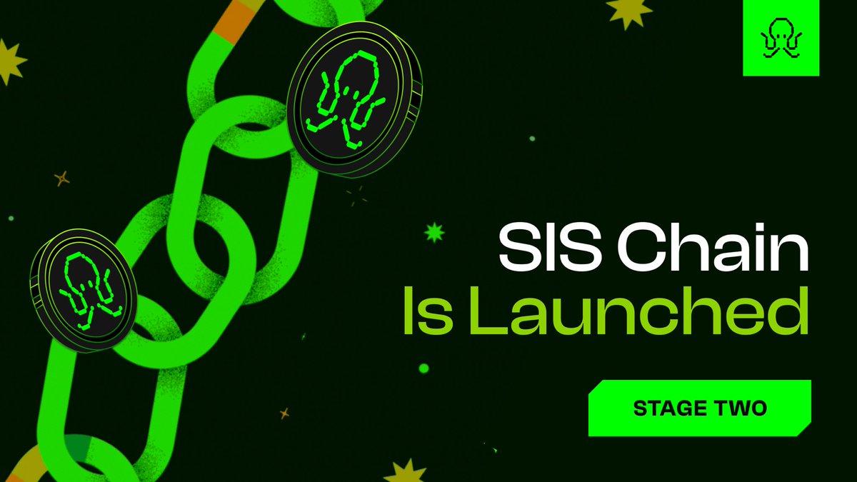 Symbiosis has fully migrated to the SIS Chain! 

All transactions will now run on our very own blockchain, and that's super exciting. Huge kudos to the team for making this massive leap. Congrats to everyone on the growth of our ecosystem – it's truly amazing! 🚀