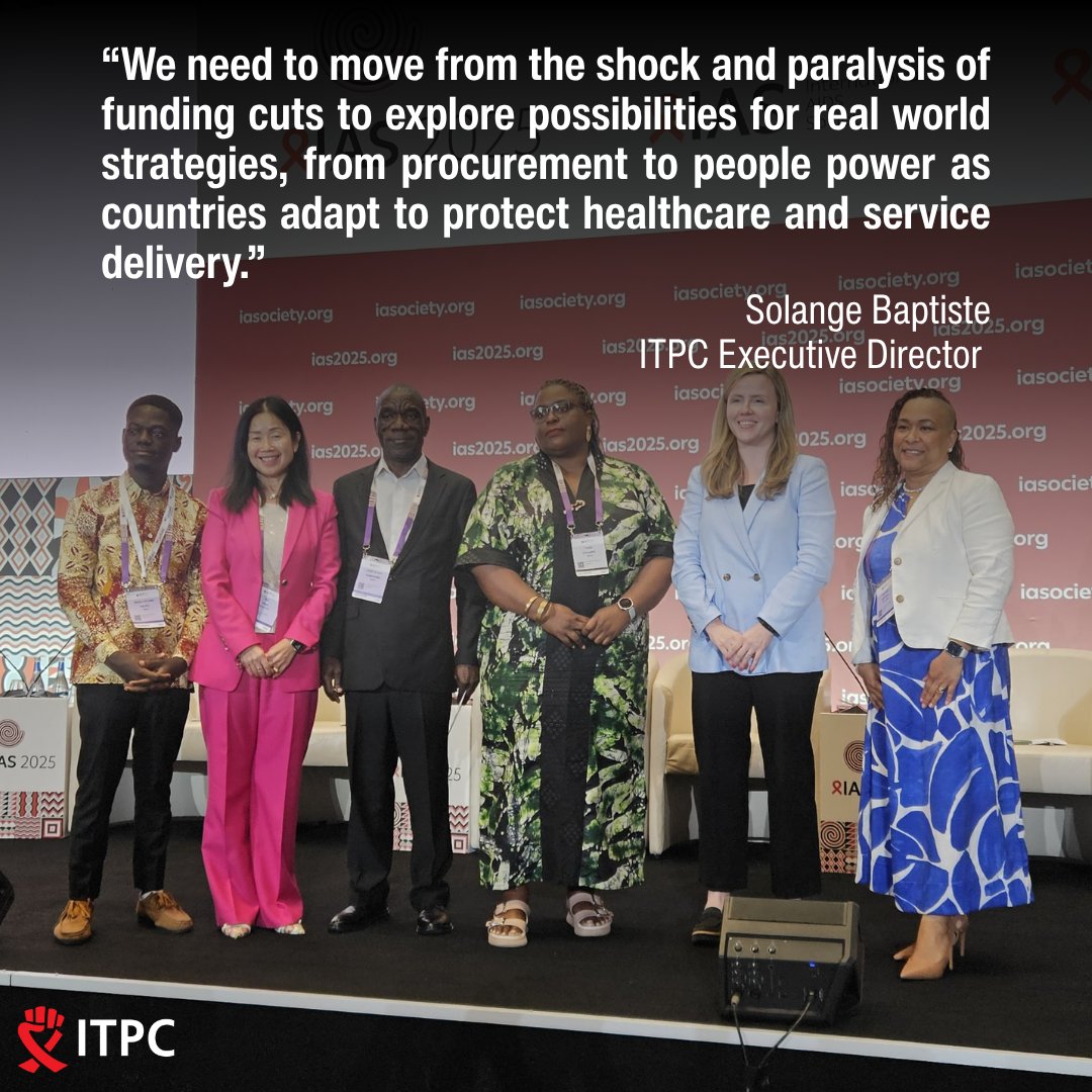 ITPCglobal's tweet image. "What used to be a stable pipeline of support is now a fragile chain, & the questions is not just how do we fill those gaps, but how do we rewire the system for resilience?" - @S0langeBaptiste #IAS2025
@iasociety #CommunitiesAreExperts