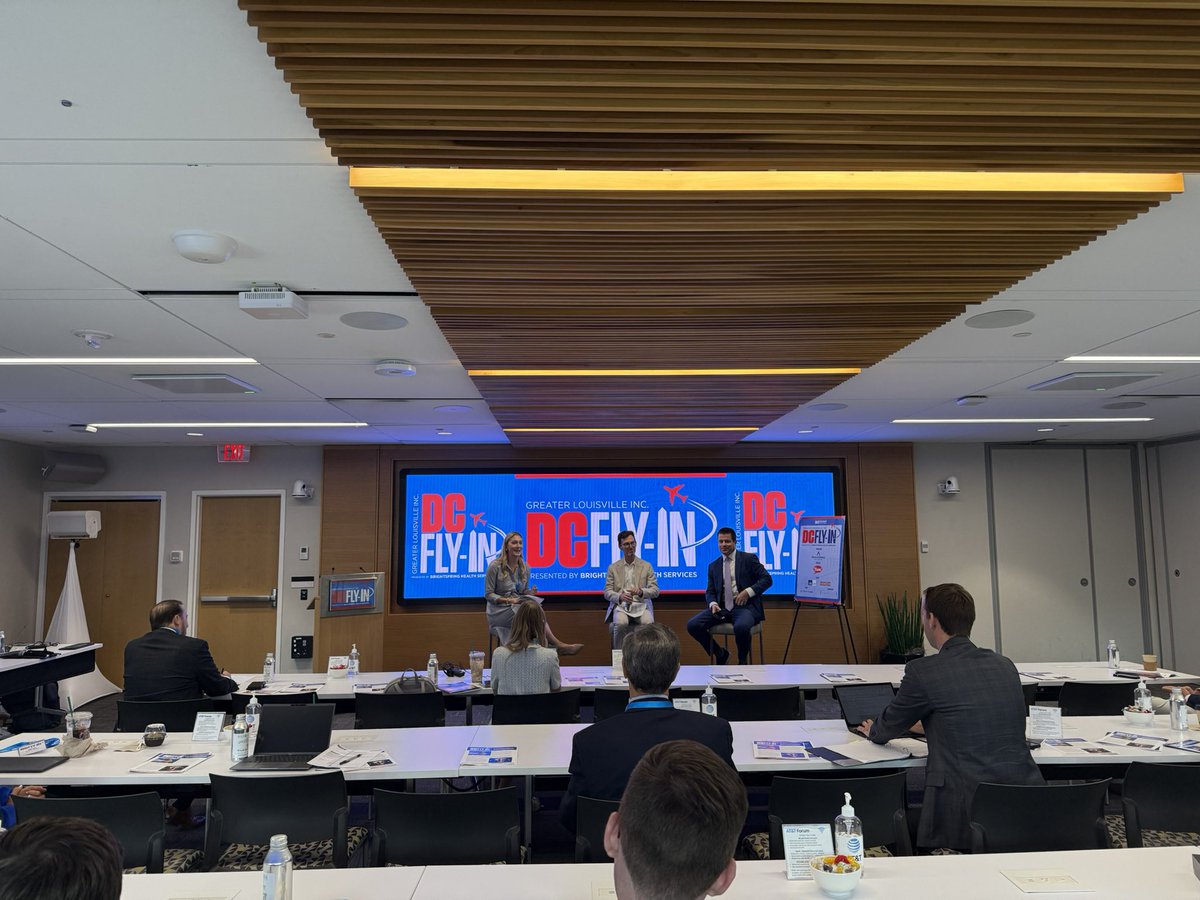 Thank you to Will McBride of the <a href="/TaxFoundation/">Tax Foundation</a> &amp; Tim Monahan of the <a href="/USChamber/">U.S. Chamber</a> for meeting with us to discuss the fiscal impact of the tariffs on the national economy and the recent changes made to the federal tax code Huge thanks to <a href="/BrightSpringHS/">BrightSpring Health Services</a> for sponsoring this session!