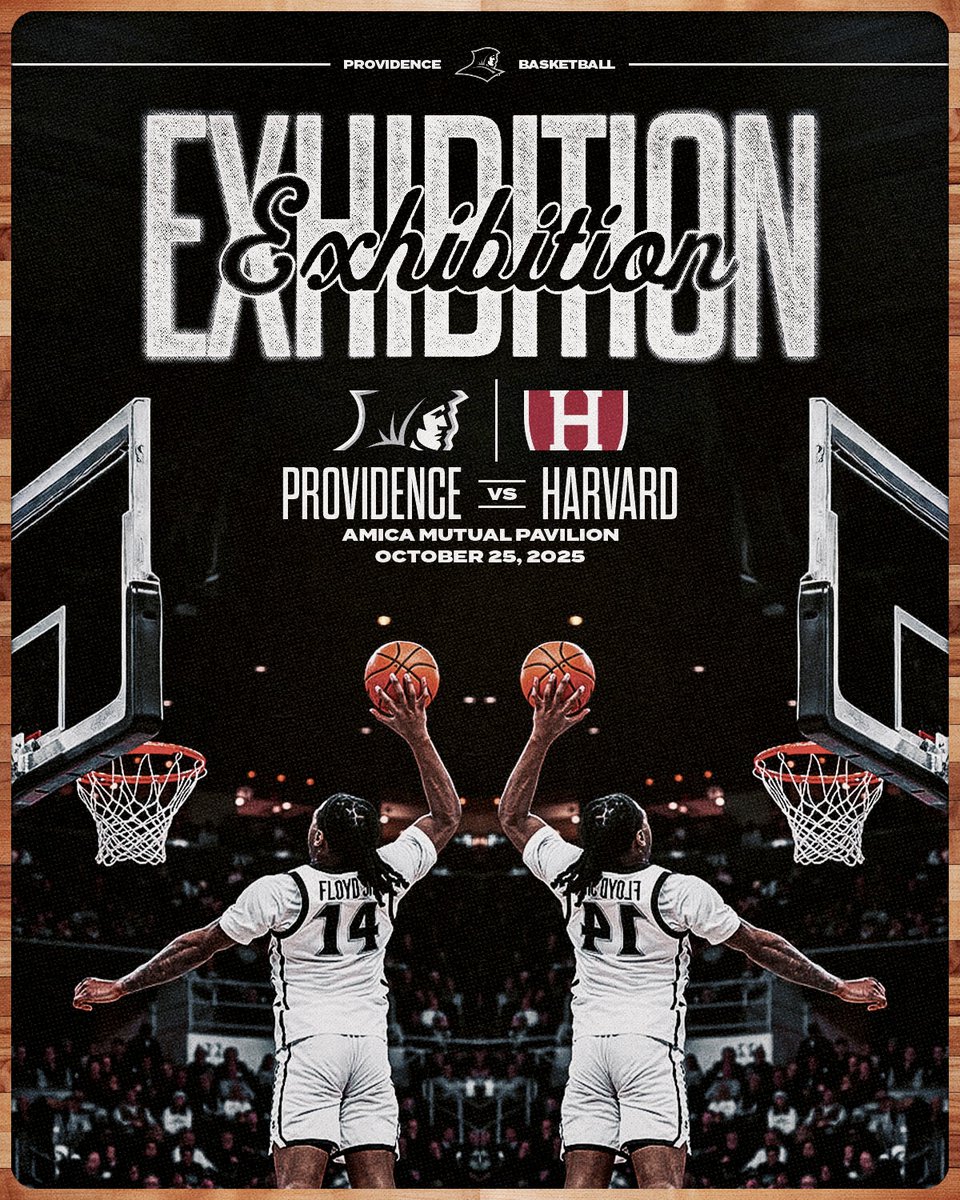 🚨Exhibition Game🚨

🆚 Harvard
🗓️ October 25
🏟️ <a href="/The_AMPPVD/">Amica Mutual Pavilion</a>