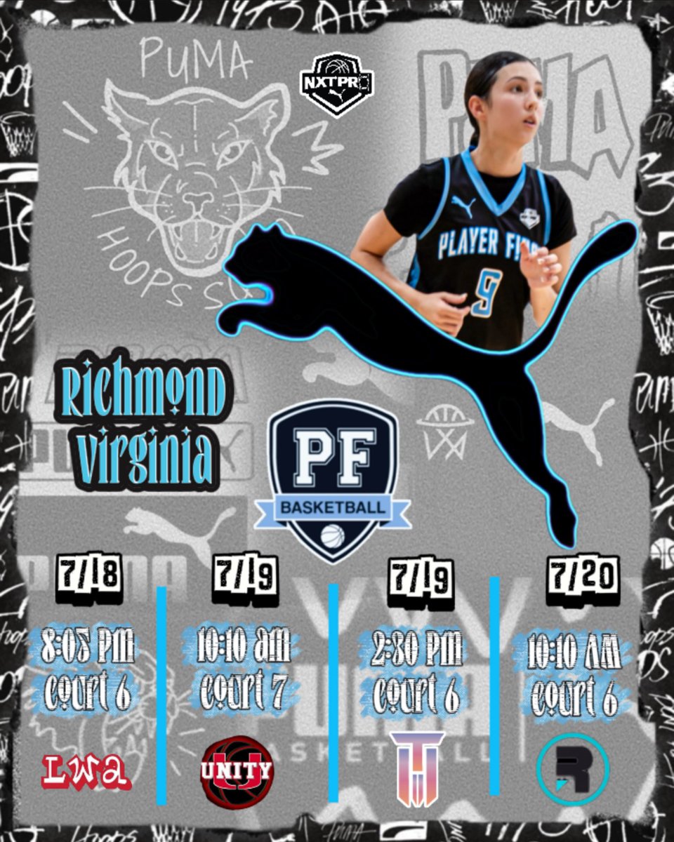 RileighGood23's tweet image. Up Next: Richmond, VA this weekend for @PRO16G Live Period.
@playerfirstgbb @PUMAHoops @esportsvisuals @justdailyhoops @ladyrattlerwbb