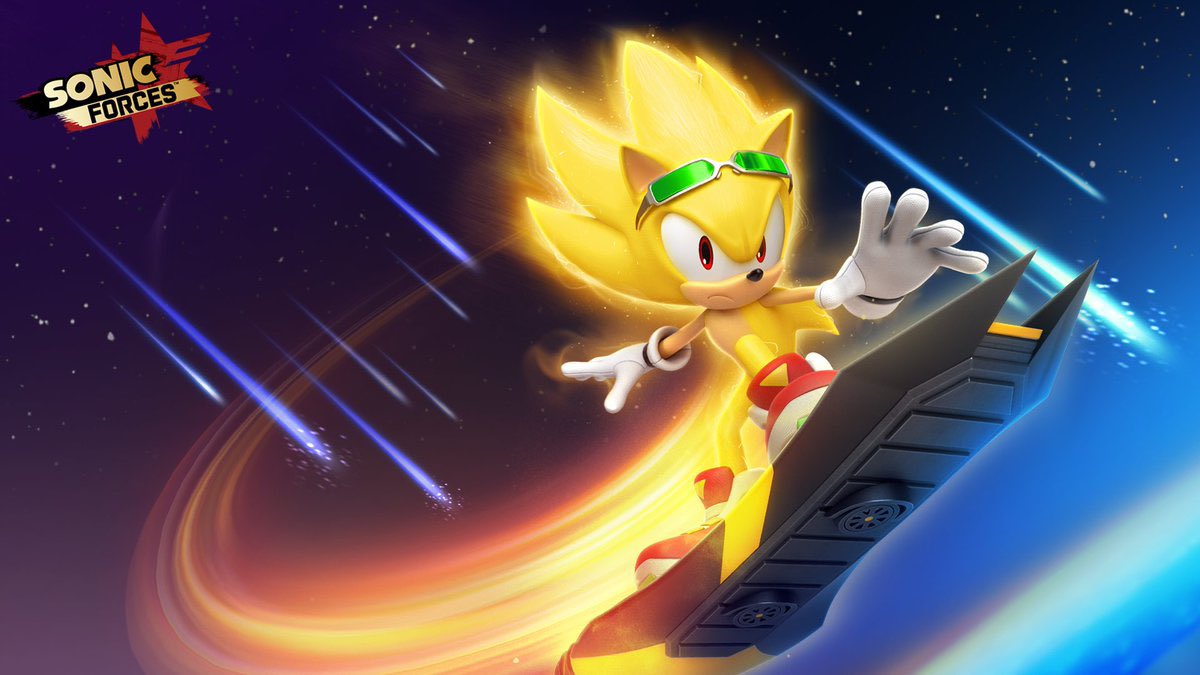 SonicMobileNews's tweet image. What do you think about Extreme Gear Super Sonic?
Personally would’ve preferred Amy,Vector,Rouge, literally anyone else but oh well