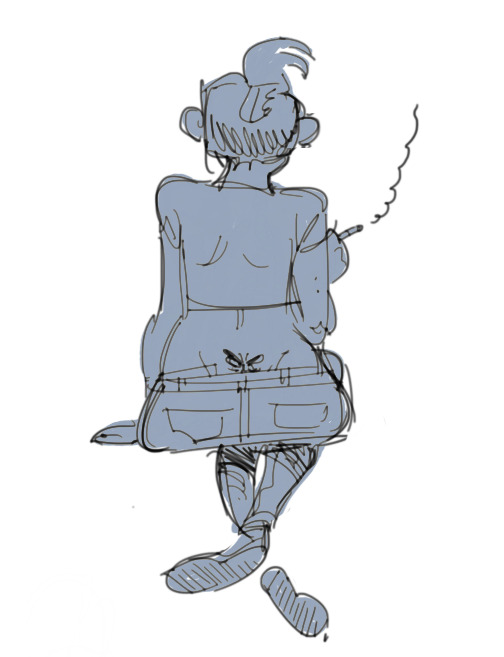 sorry i forget to post everything here #art #oc