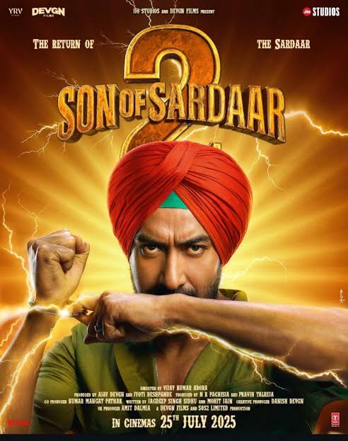 UsmanManu5's tweet photo. #pajikadehasbiliyakaro😁
#25july2025 #SonOfSardar2 #sabrecord #toregi @ajaydevgn https://t.co/FcMkThfGfr