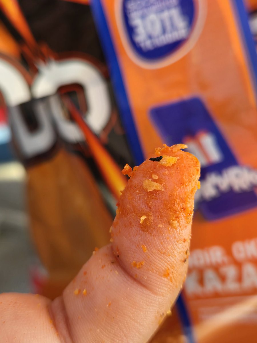 cimcimenage's tweet photo. @DoritosTurkiye kizimla yerken paketin içinden çıkan böcek bizi şok etti. Böyle bişey nasıl olabilir ? Açıklama beklemek ne kadar mantıklı bilmiyorum ama bekliyorum... https://t.co/dOcNySua51