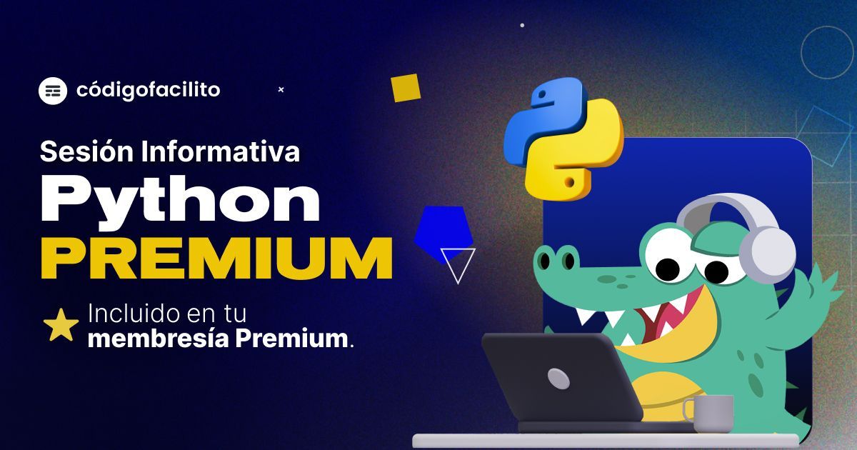 codigofacilito's tweet image. HOY tendremos una sesión donde te contaremos todos los detalles de este programa premium.
youtube.com/watch?v=WOQKGa…
Si ya tienes una cuenta activa Premium de Código Facilito ¡Ya tienes acceso al programa!