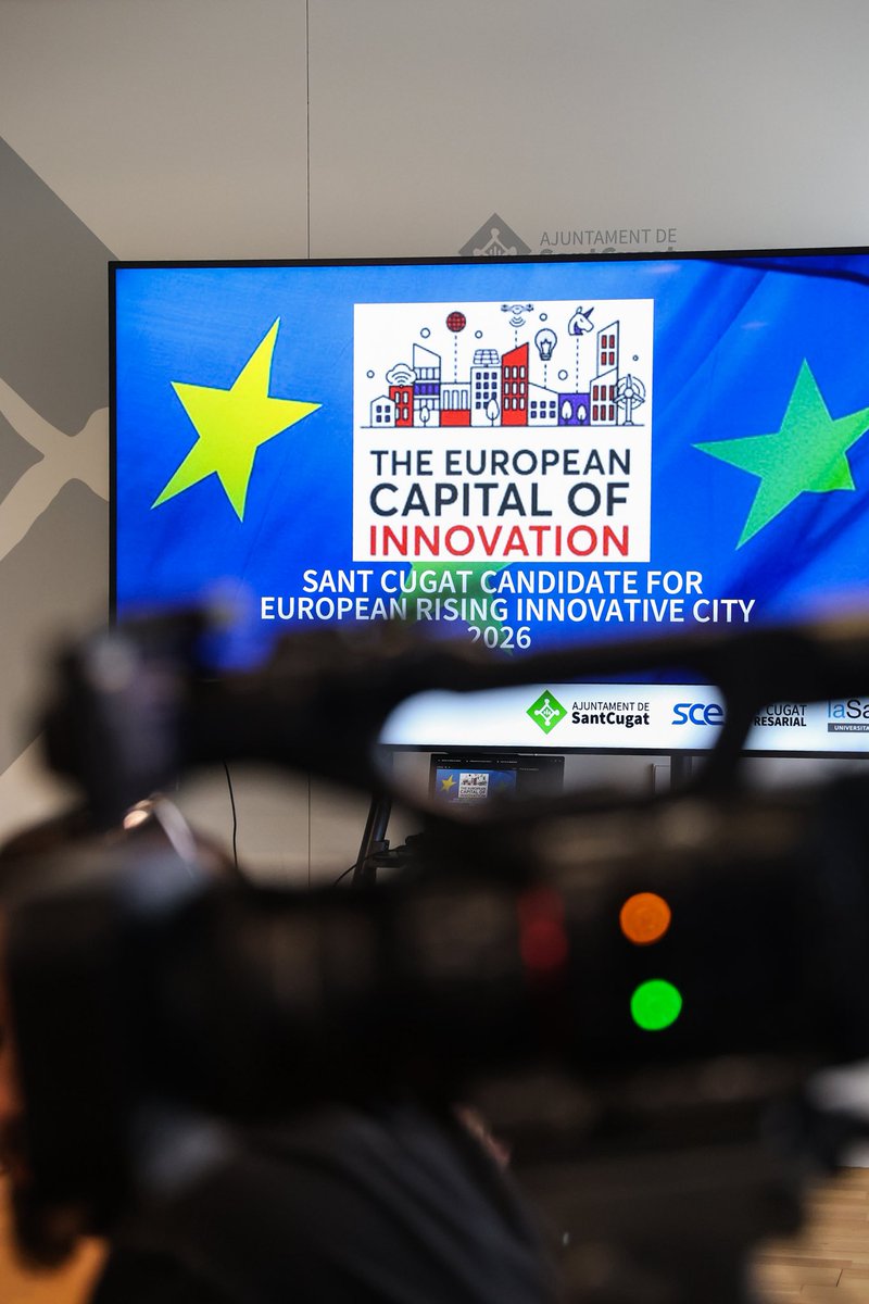 Albert Salarich (@salaricu) on Twitter photo 🇪🇺Sant Cugat volem ser Ciutat Europea de la Innovació 2026.
No és improvisació: és el resultat d’una trajectòria sòlida construïda al llarg de dècades i la visió que tenim per al futur de la ciutat.
L’Aliança <a href="/santcugatbiva/">Sant Cugat is BIVA*</a> ens projecta cap al lideratge europeu amb impacte social 🇪🇺Sant Cugat volem ser Ciutat Europea de la Innovació 2026.
No és improvisació: és el resultat d’una trajectòria sòlida construïda al llarg de dècades i la visió que tenim per al futur de la ciutat.
L’Aliança <a href="/santcugatbiva/">Sant Cugat is BIVA*</a> ens projecta cap al lideratge europeu amb impacte social