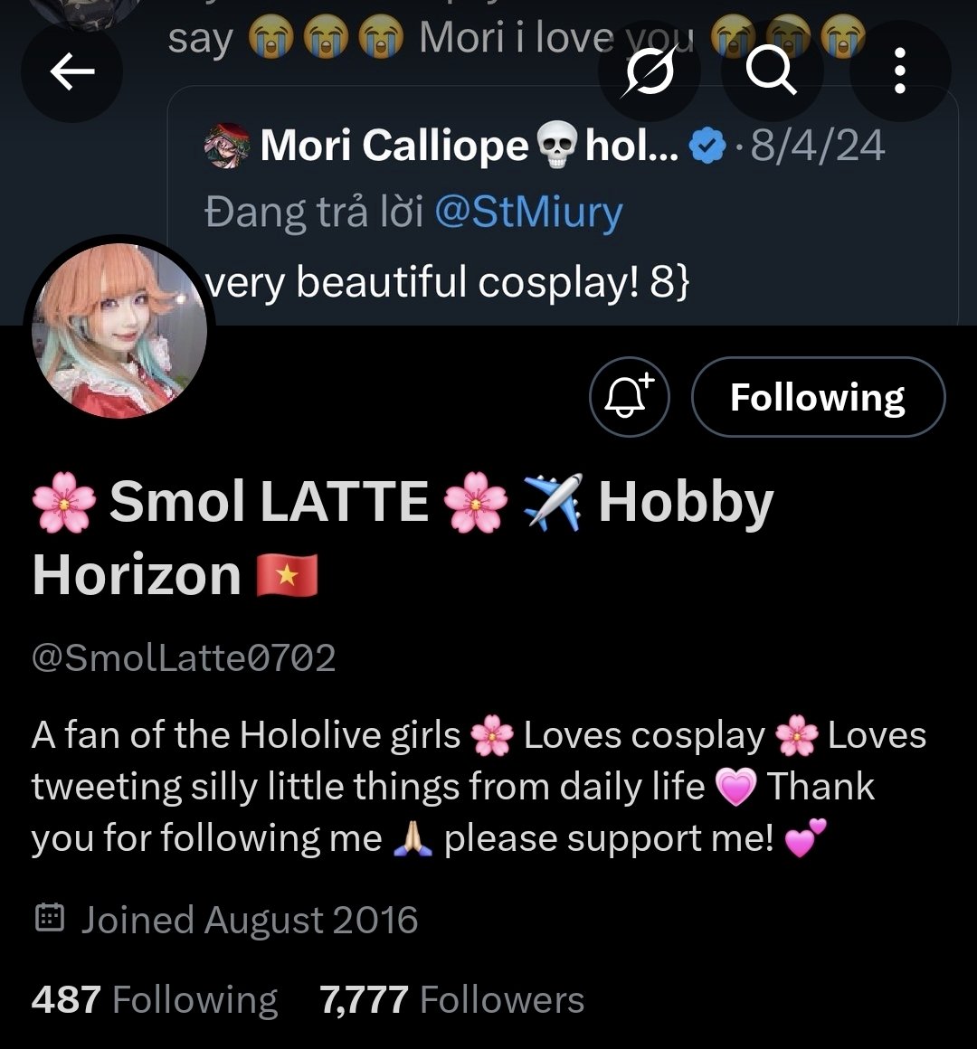 HeWhoSimps's tweet photo. @SmolLatte0702 🎉 https://t.co/1mbHXS1X95