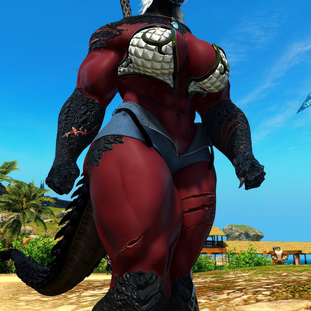 These arms and legs are dangerous weapons~