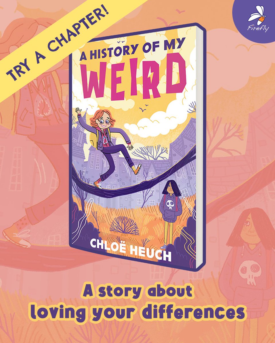 FireflyPress's tweet image. Tomorrow is the ceremony for @litwales #WBOTY25 and we're wishing @clogsulike the best of luck!
A beautiful, dynamic novel about loving your differences, you can find a FREE sample chapter of #AHistoryofMyWeird here: fireflypress.co.uk/books/a-histor…
@books_wales @CreativeWales #Rhyngom