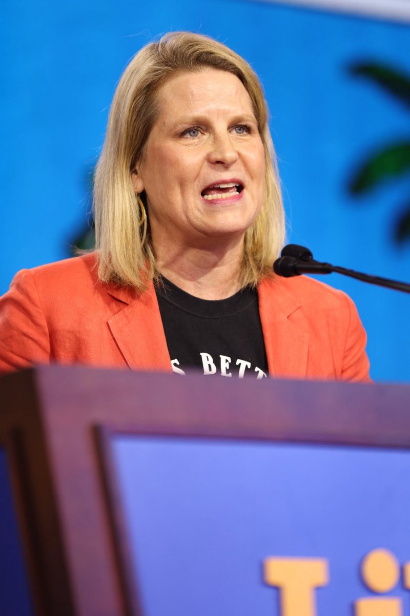 LIUNA's tweet image. .@LizShuler brought the message loud and clear: Freedom, fairness, and security aren’t just slogans—they’re #UNION values. And EVERY worker deserves them! #BetterInAUnion