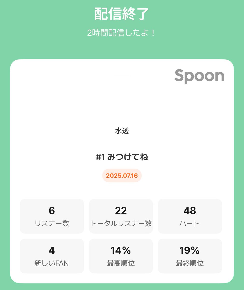 みんなと話すのあっという間でたのしい◎
またあした🤍𐙚
