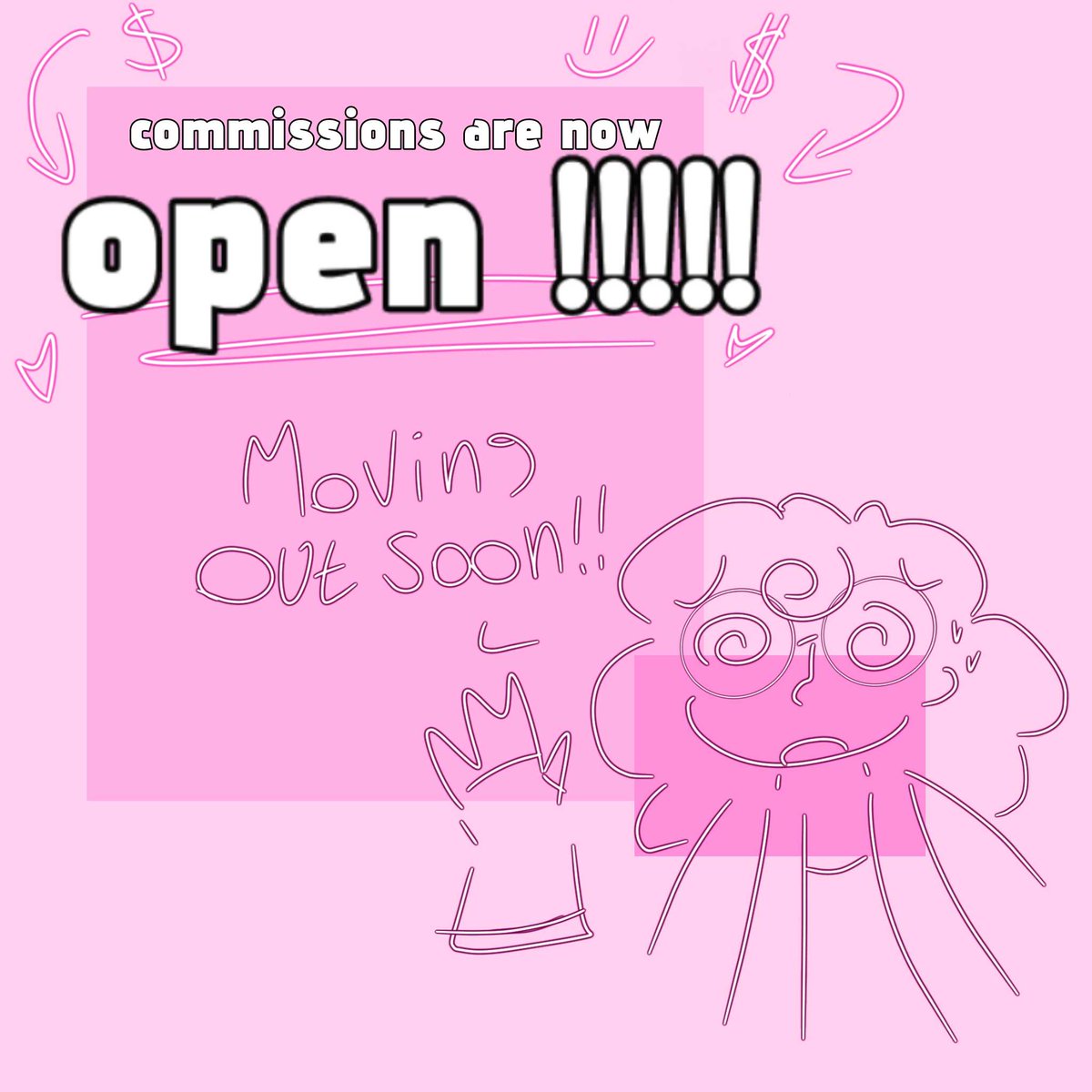 fizzystraws's tweet image. ⚠️ IMPORTANT ANNOUNCEMENT ‼️

i plan on moving out around october to november !! but i need more funds so ill be able to move in comfortably !!

c*mmissions are now open !! dm me at discord if your interested !!

disc: fizzystraws