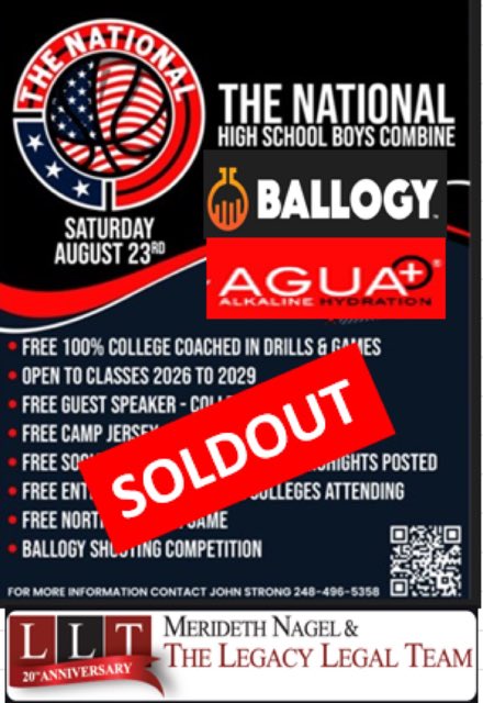 Looking forward to an outstanding event in Florida next month! Can’t wait to test some great athletes with Ballogy skills and drills.