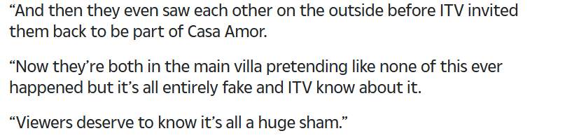 _AllThingsLIUK's tweet photo. A source has told The Sun that LAUREN and TY both KNEW and HOOKED UP with each other during the dry run for this season. They also saw each other on the outside before ITV called back for casa
#LoveIsland #LoveIslandUK https://t.co/zOhBQFbESt