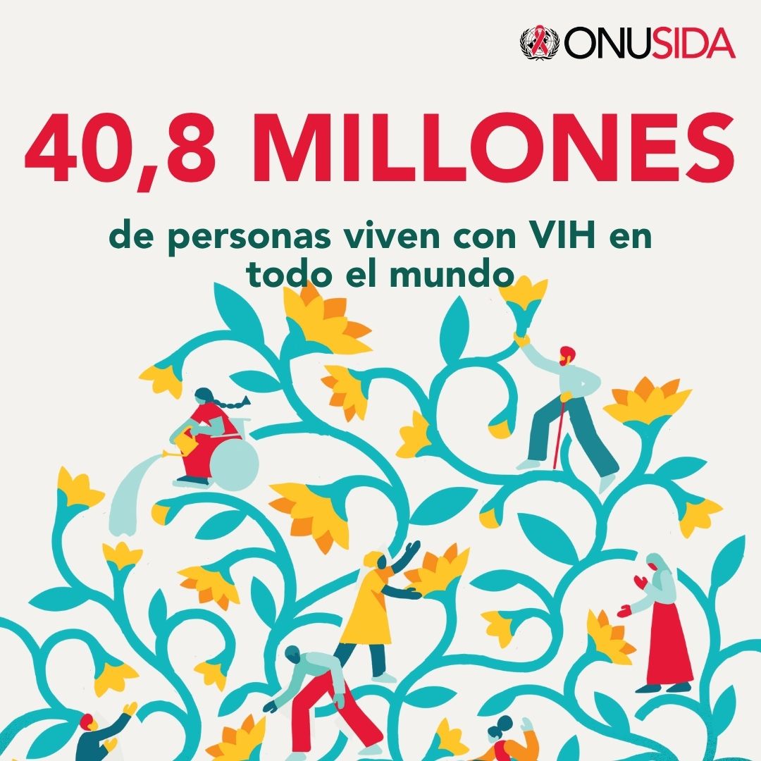 UnaidsLac's tweet image. 40.8 millones viven con VIH en 2024. Con menos fondos disponibles para el VIH, los países deben intensificar esfuerzos para proteger servicios vitales.
¡No retrocedamos!
#GlobalAIDSUpdate2025
