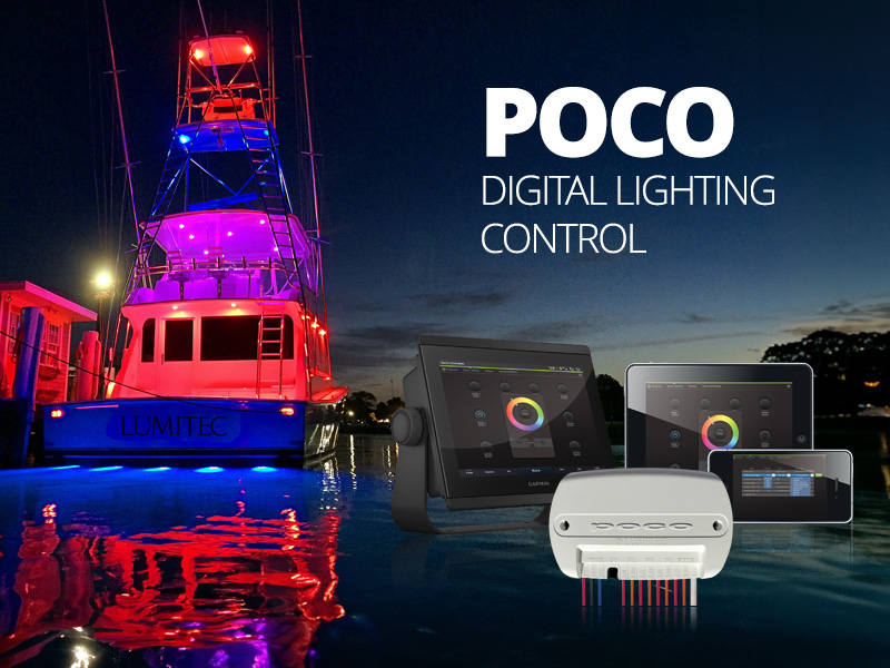 LumitecLLC's tweet photo. Poco 4 is the latest evolution of our award-winning Poco system and will include new features such as NMEA 2000 compatibility, CAN Bus integration, and "Intelligent Sound-to-Light." All with seamless integration with Lumitec PLI-enabled products.
#Lumitec #LumitecLighting #Poco4 https://t.co/p1NNexUe3D