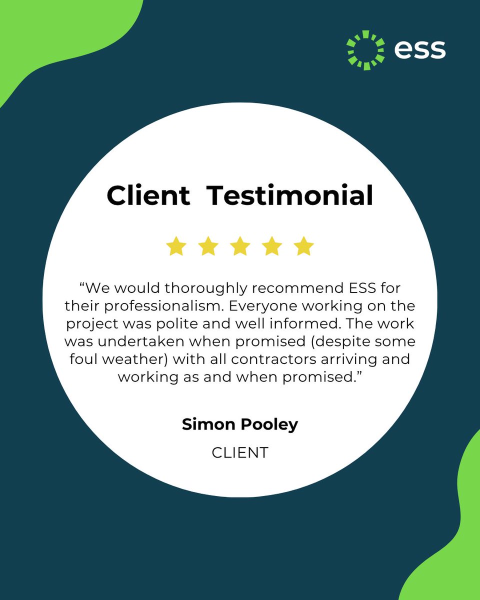 ess_solar's tweet photo. Another happy client! 

We’re so proud to keep delivering reliable, expert service, no matter the weather 🌧️☀️

#RenewableEnergy #SustainableLiving #EnergyEfficiency #RenewableExperts https://t.co/JRPRONJvex