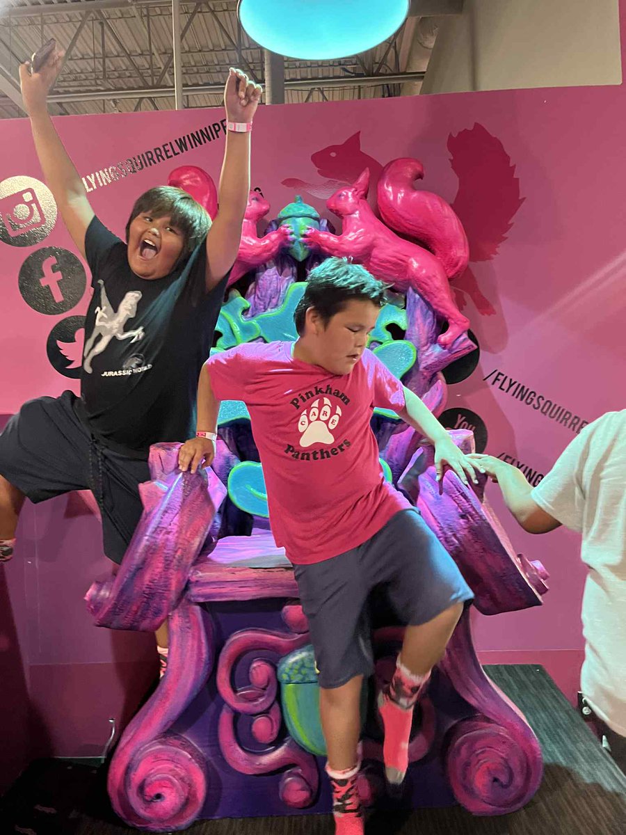 Programs and activities for both age groups include outings. Recently the Energy Plus participants had a special adventure at Flying Squirrel. Rock climbing was on the menu that day plus lots of active fun.

#outings #summer