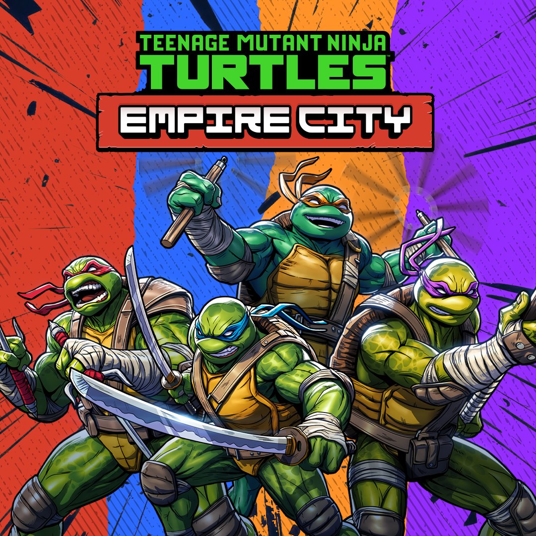 CortopiaStudios's tweet image. Red. Blue. Orange. Purple. Whose mask will you don in 2026?
@tmnt #TMNTEmpireCity #TMNT
