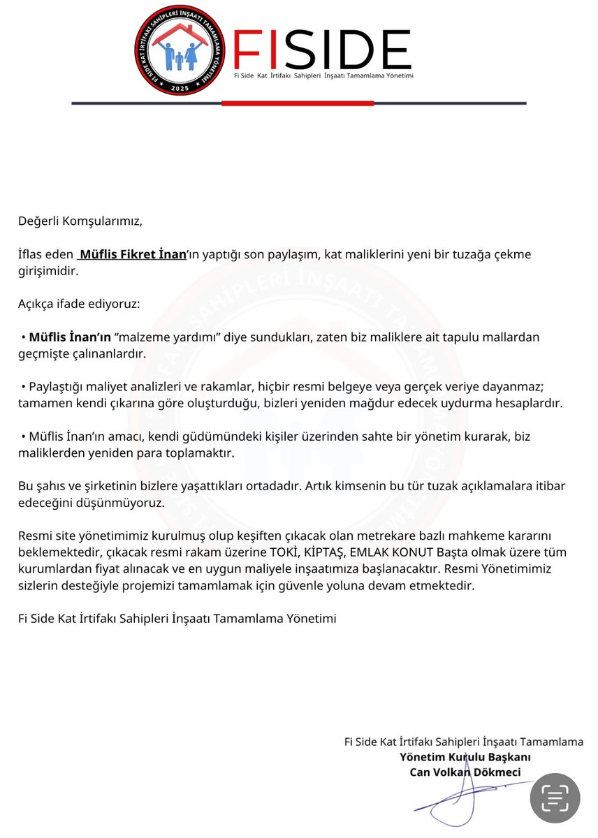 FisideMalikleri's tweet photo. Müflisin açıklamalarına cevap; https://t.co/furS20CMe8