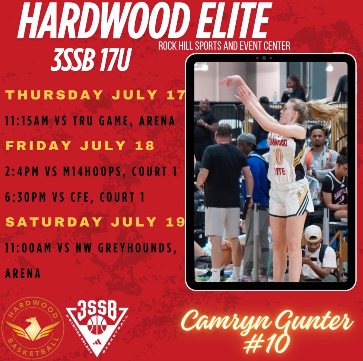 Excited to close out a great club season in Rock Hill!