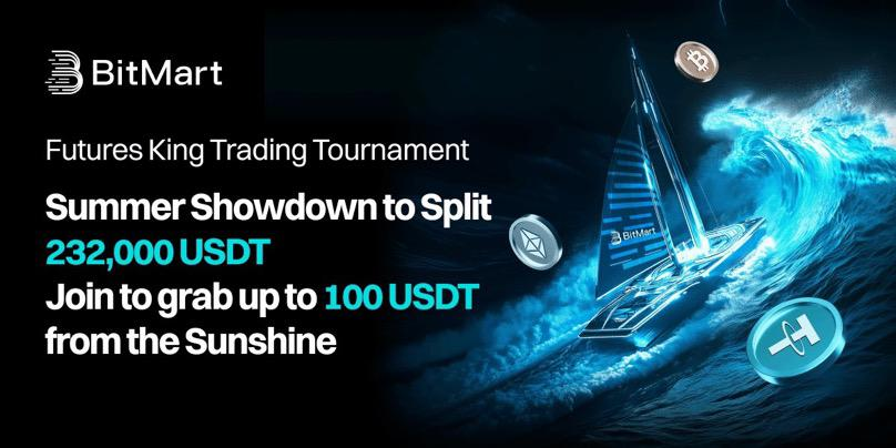 👑 The Futures King Trading Tournament is LIVE on <a href="/BitMartExchange/">BitMart</a>!

💰 232,000 USDT prize pool
🏆 Daily / Weekly / Monthly rewards
☀️ Everyone gets a shot at the 100 USDT Sunshine Award — just for participating!

This isn’t just a tournament — it’s a crypto battleground. Ready