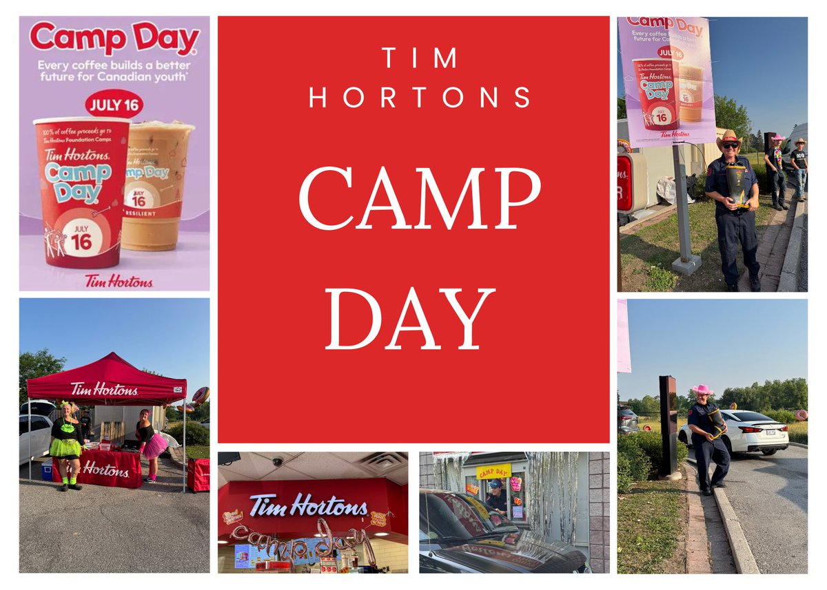 Today is Tim Hortons Camp Day. 🏕️☕️
Purchase a hot or iced coffee and 100% of the proceeds  will be donated to Tim Hortons Foundation Camps. These camps help support youth by empowering them with a variety of skills to help them excel!
<a href="/TimHortons/">Tim Hortons</a>
❤️ Stop by your local Tim's
