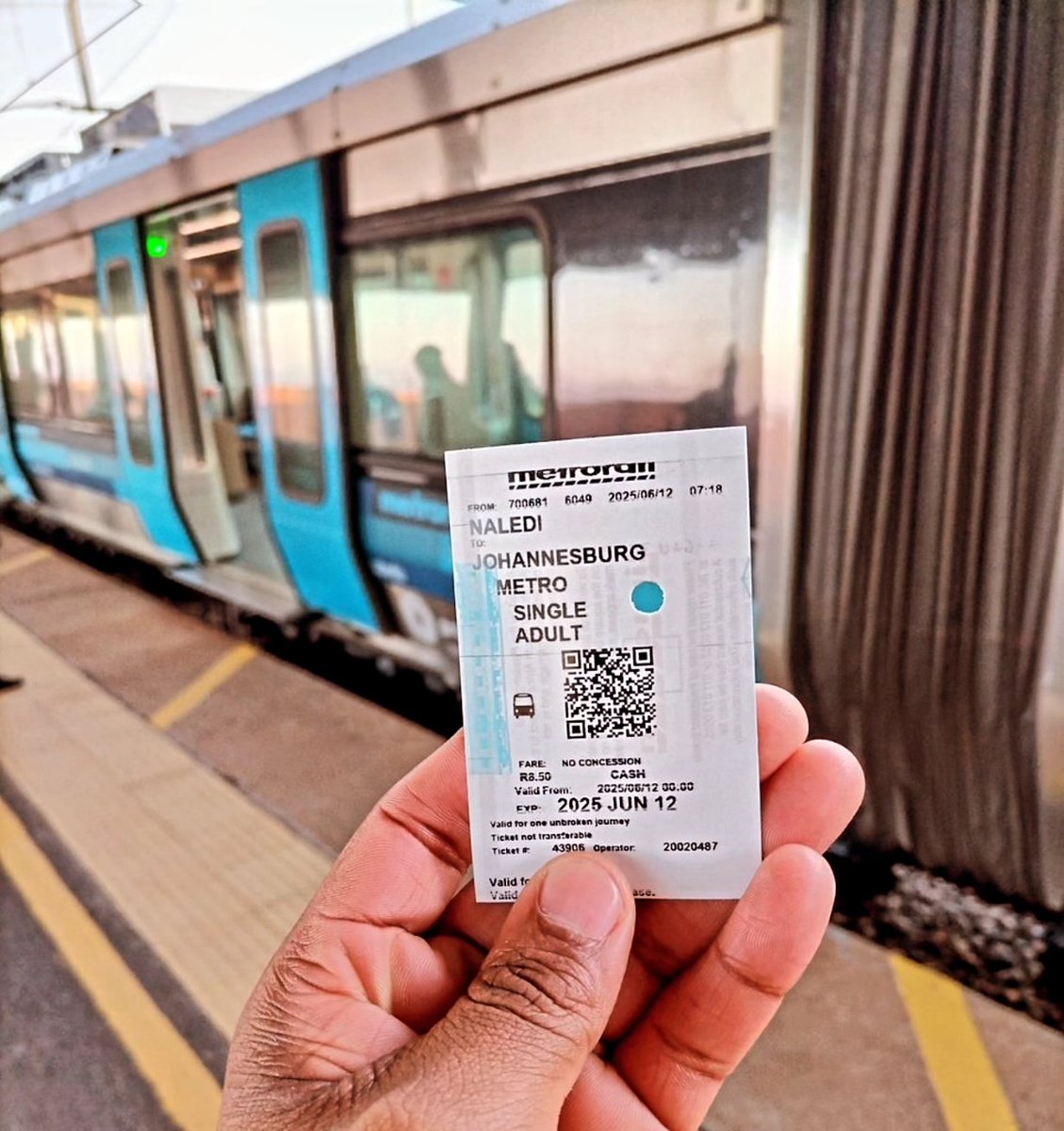 🚉 [RAIL NEWS] 𝟐𝟎𝟐𝟓  𝐅𝐀𝐑𝐄 𝐀𝐃𝐉𝐔𝐒𝐓𝐌𝐄𝐍𝐓

<a href="/PRASA_Group/">PRASA Group</a> Train Fares to be increased/adjusted from the 1st of August 2025.

This increase will be effected across all 3 <a href="/MetrorailGP/">Metrorail Gauteng</a>, <a href="/MetrorailWC/">Metrorail W/Cape</a>
and <a href="/Metrorail_kzn/">Metrorail KZN</a> networks. #BeRailSmart