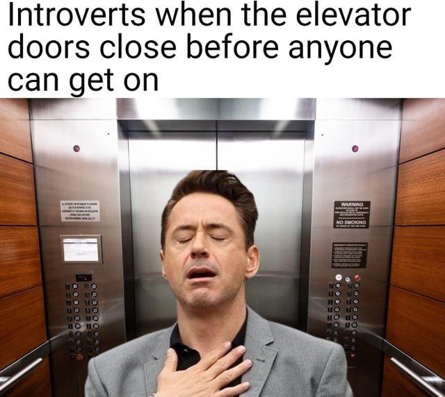 OfficialNolay's tweet image. If I can close those elevator doors before anybody gets in it with me then I will 😭