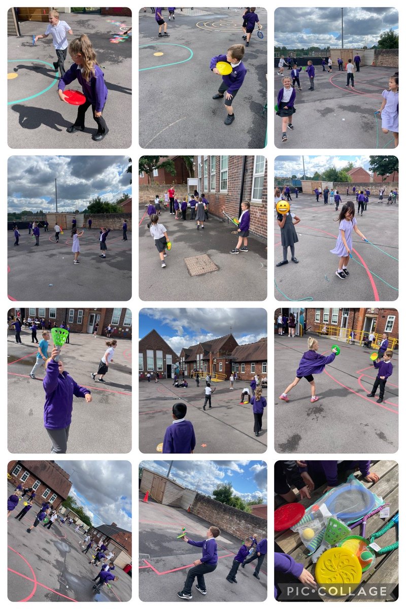 We have had a great day playing with our new equipment at break times from our fundraising with ‘Great Athletes’! The children have really enjoyed the new activities 🤩