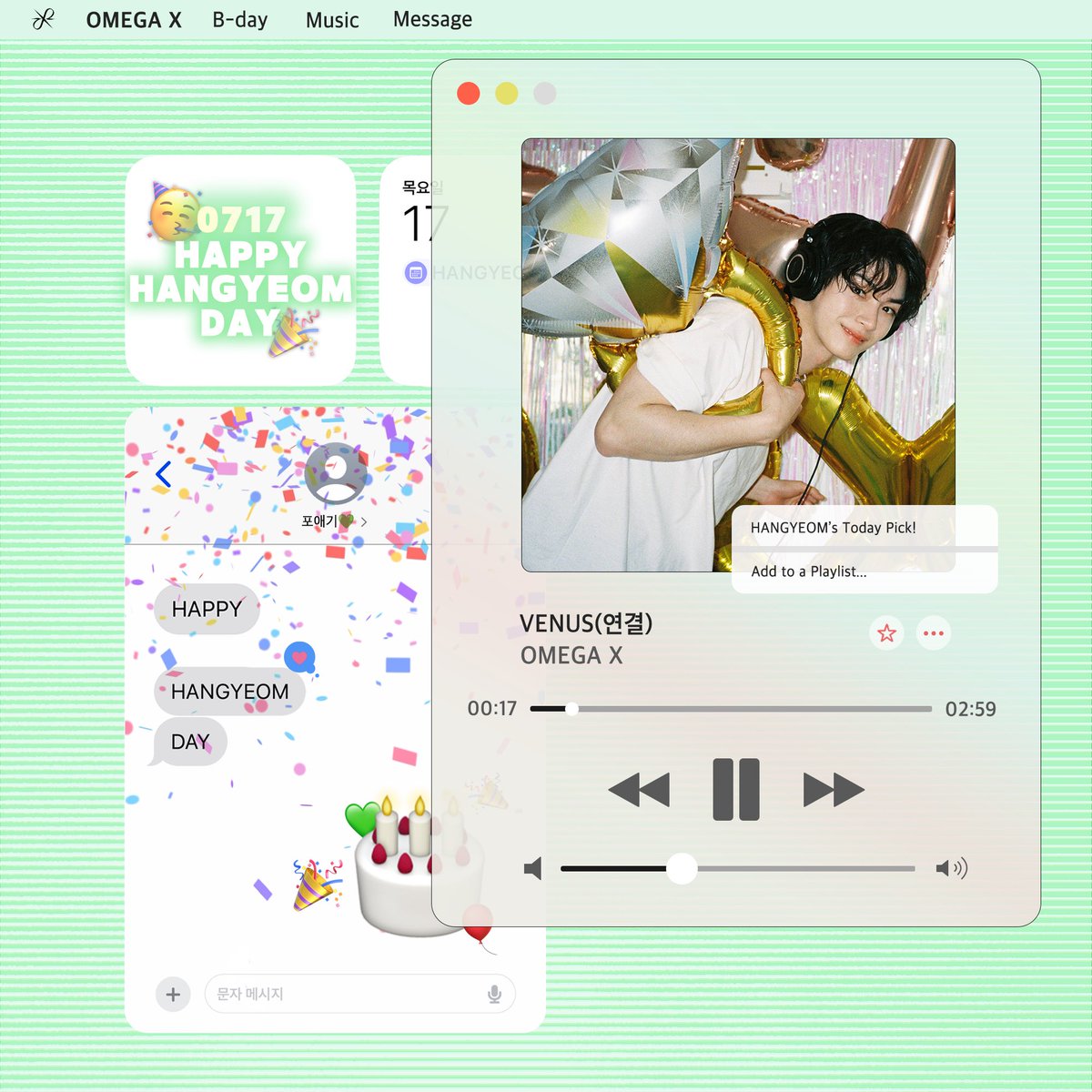 OMEGA X Official tweet media